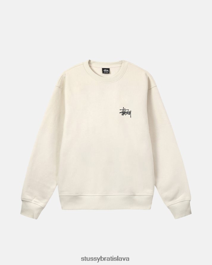potí sa kameň unisex STUSSY základná posádka V6222Z194
