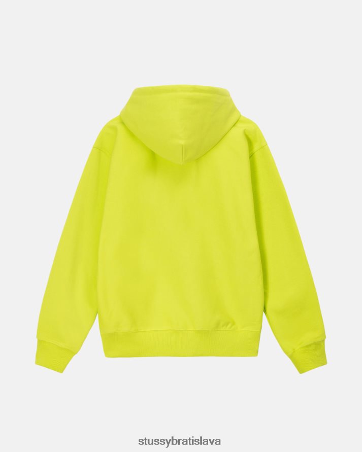 potí sa vápno unisex STUSSY skladová mikina s kapucňou V6222Z183