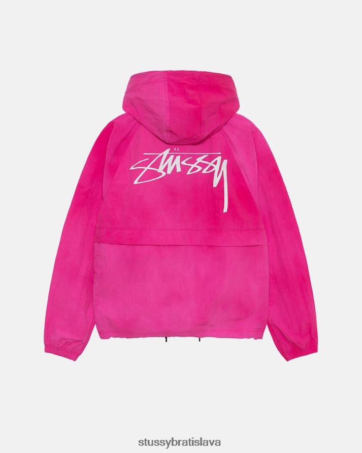 vrchné oblečenie fuchsiová unisex STUSSY plážová mušľa na farbenie vlny V6222Z364