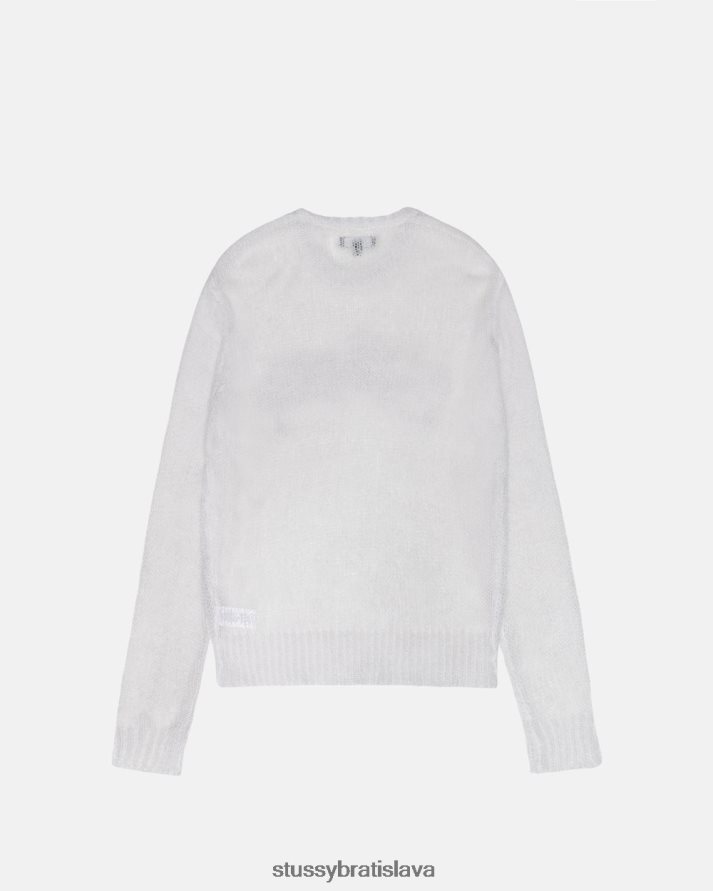 úplety kosť unisex STUSSY voľný pletený sveter s logom V6222Z265