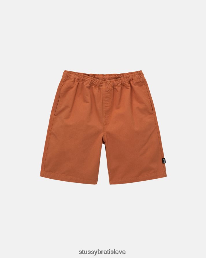 šortky Hrdza unisex STUSSY česaná pláž krátka V6222Z287