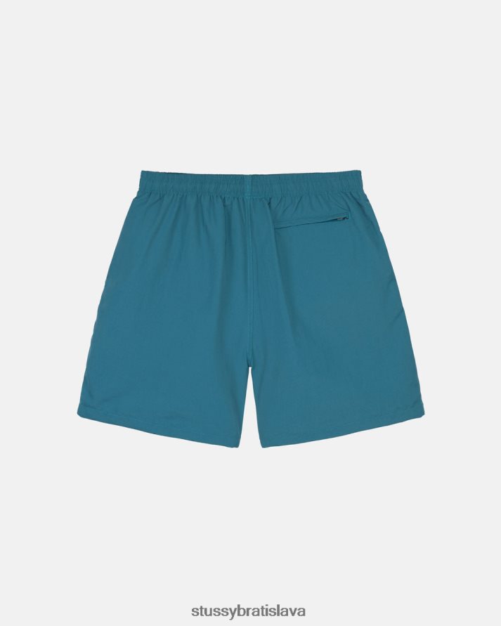šortky Modrá unisex STUSSY zásoby vody nedostatok V6222Z111
