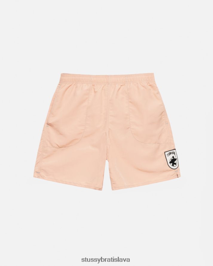 šortky losos unisex STUSSY surfman náplasť voda krátka V6222Z99