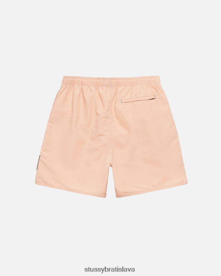 šortky losos unisex STUSSY surfman náplasť voda krátka V6222Z99