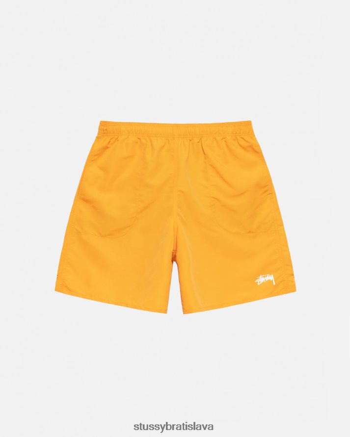šortky mandarínka unisex STUSSY zásoby vody nedostatok V6222Z116