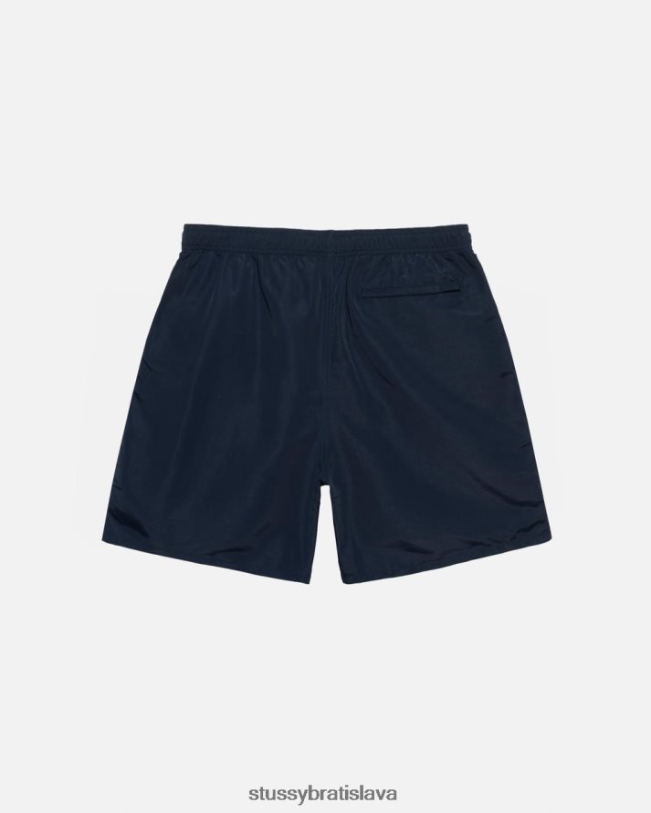 šortky námorníctvo unisex STUSSY zásoby vody nedostatok V6222Z110