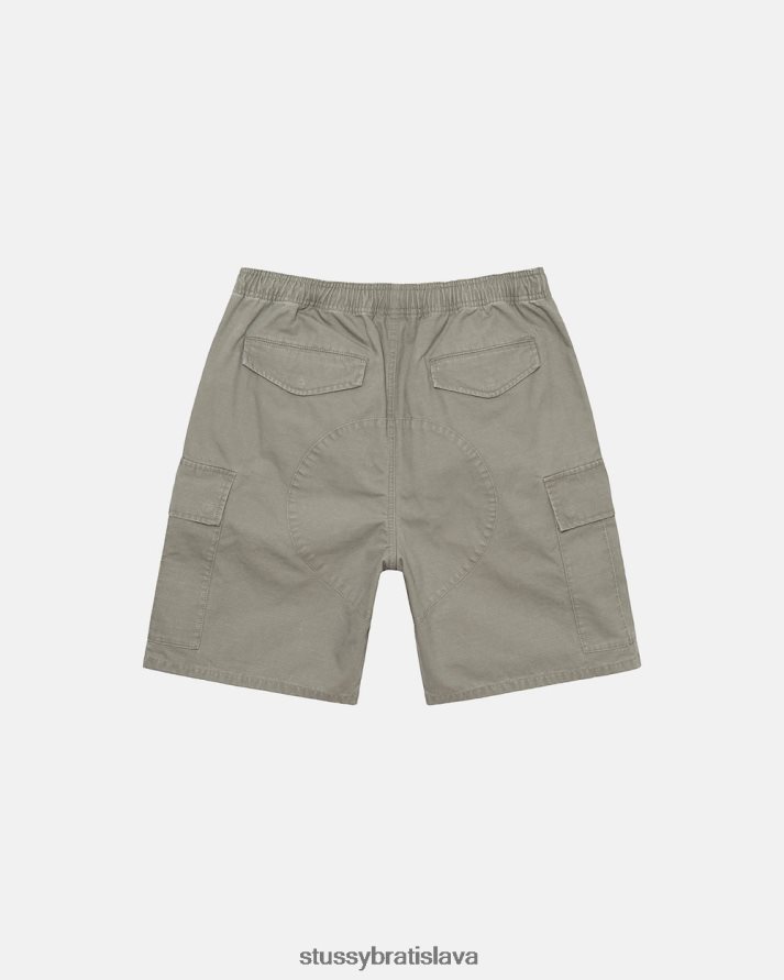 šortky olivový unisex STUSSY ripstop nákladná pláž krátka V6222Z272