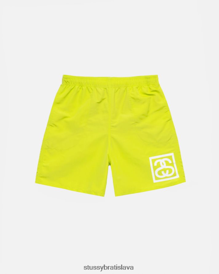 šortky vápno unisex STUSSY ss - odkaz voda krátky V6222Z125